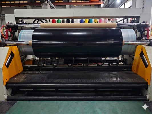 PP Woven Fabric Roll – Black