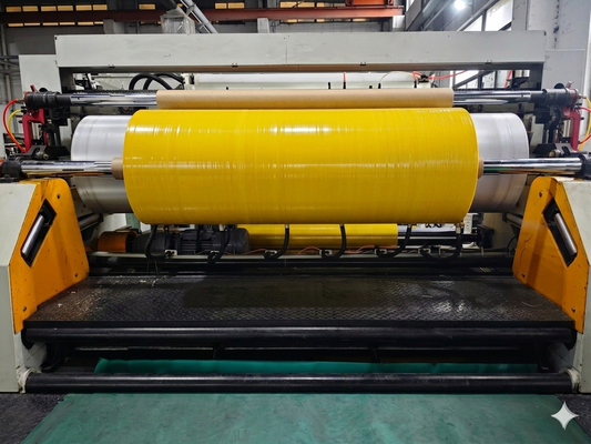PP Woven Fabric Roll – Yellow