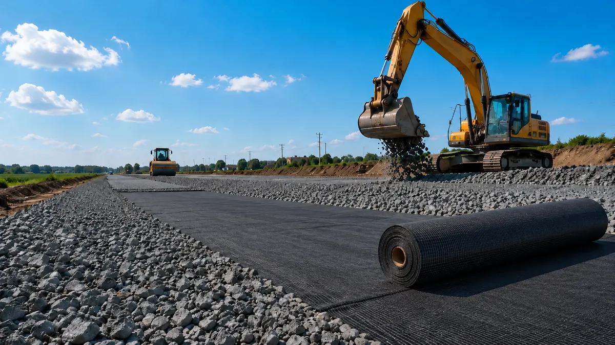 Woven Geotextile Fabric Rolls