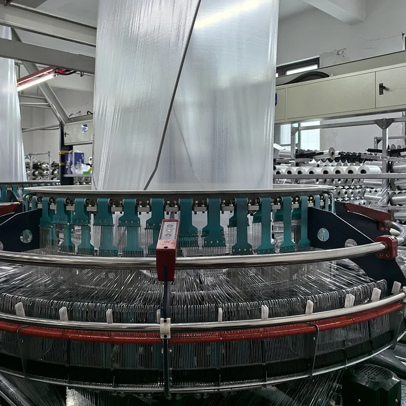Circular weaving equipment reference for woven fabric material production